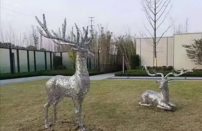 南昌不銹鋼雕塑案例